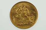1910 Sydney Mint Gold Full Sovereign in Uncirculated Condition