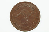 1943 Half Penny George VI in Extremely Fine Condition