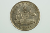 1936 Threepence George V in Almost Extremely Fine Condition 