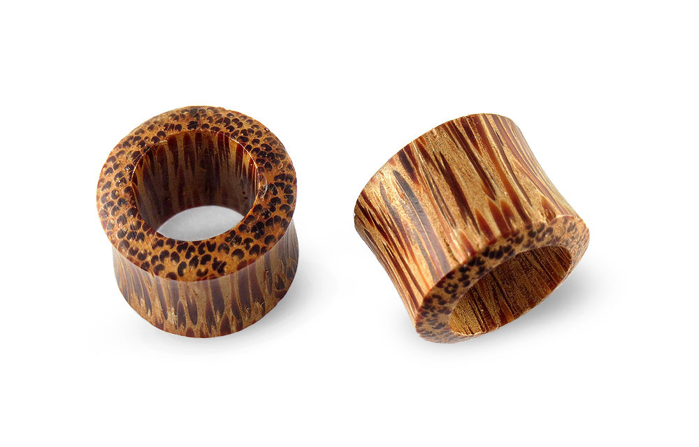 Scrap Metal 23 Pair Coconut Wood Plugs 18mm 11//16