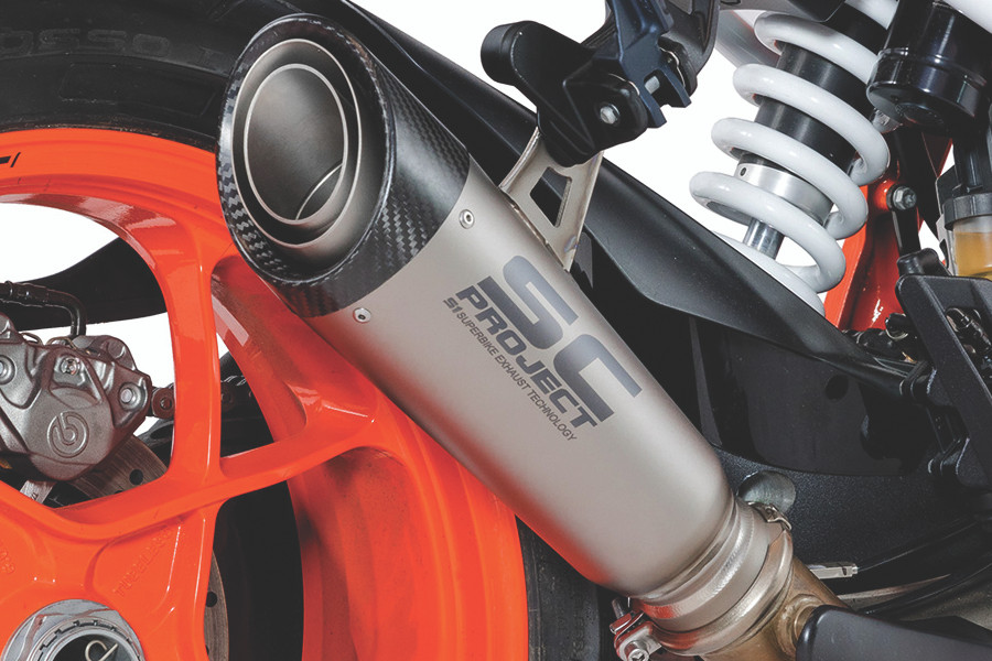 Sc Project Ktm 1290 Super Duke R S1 Titanium Slip On Exhaust System 2014 2019
