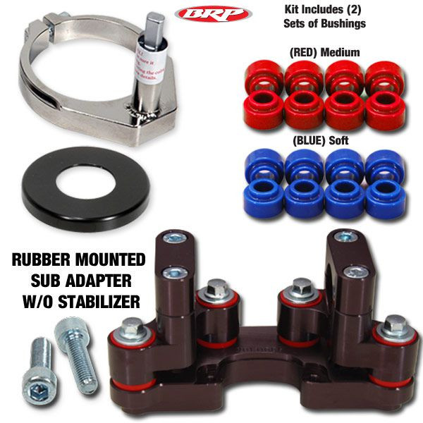 BRP 'Vibration Isolating' SUB Mount Kit W/out Damper KTM EXC/XCW