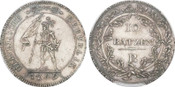 1799-B Switzerland: Helvetian Republic silver 10 Batzen PCGS MS62