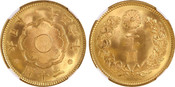 Year 6 (1917) Japan: Taisho gold 20 Yen NGC MS66