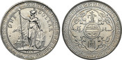 1912-B Great Britain: George V silver Trade Dollar NGC MS63