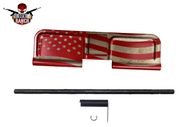 AR-15 AMERICAN FLAG DUST COVER (RED)