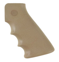 HOGUE MONOGRIP AR-15 OVERMOLDED RUBBER PISTOL GRIP WITH FINGER GROOVES (FLAT DARK EARTH)