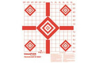 Champion Redfield Precision Sight-In Targets (100 Pack)

Champions Target Redfield Style Sight-In Targets let you confirm your sight-in groups. The Champion Redfield Precision Sight-In Target feature small diamond targets in the four corners, letting you to test results of various ballistic loads. These targets feature highly-visible red-on-white markings, with complete sight-in instructions printed on each target