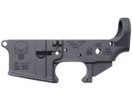 SPIKE'S TACTICAL AR-15 STRIPPED LOWER RECEIVER WITH PUNISHER LOGO