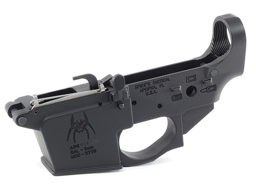 SPIKE'S TACTICAL GLOCK 9mm AR-15 STRIPPED LOWER RECEIVER