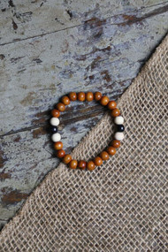 Carrot Bead Bracelet