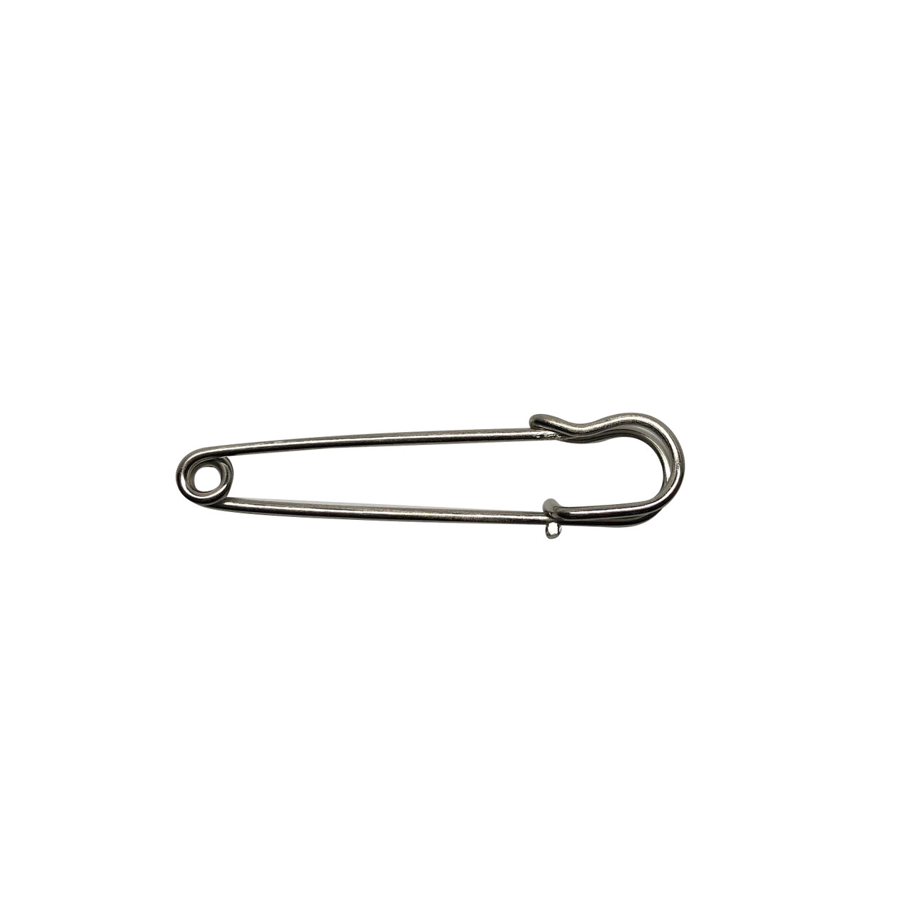 Silver Safety Pin Lapel Pin - Harrison Blake Apparel