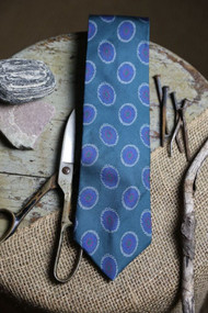 Hunting Horn Green Necktie