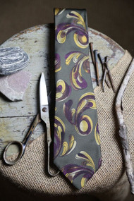 Stafford Green/Purple Blend Necktie