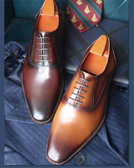 Phillip Brown or Oxblood Lace Up