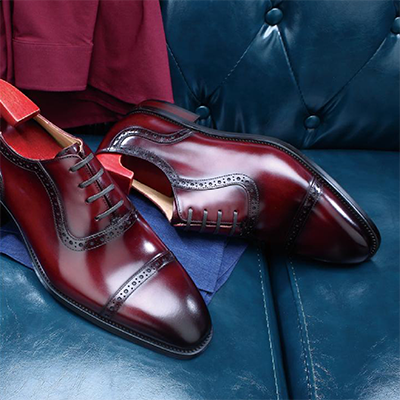 Blake Oxblood Cap Toe - Harrison Blake 