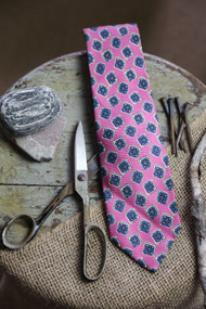 Polo Pink Pattern Necktie