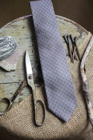 Holden Reid Grey Mosaic Necktie