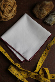 Wine Edge Pocket Square