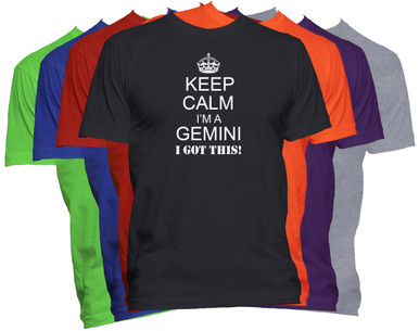 Gemini Zodiac T shirt