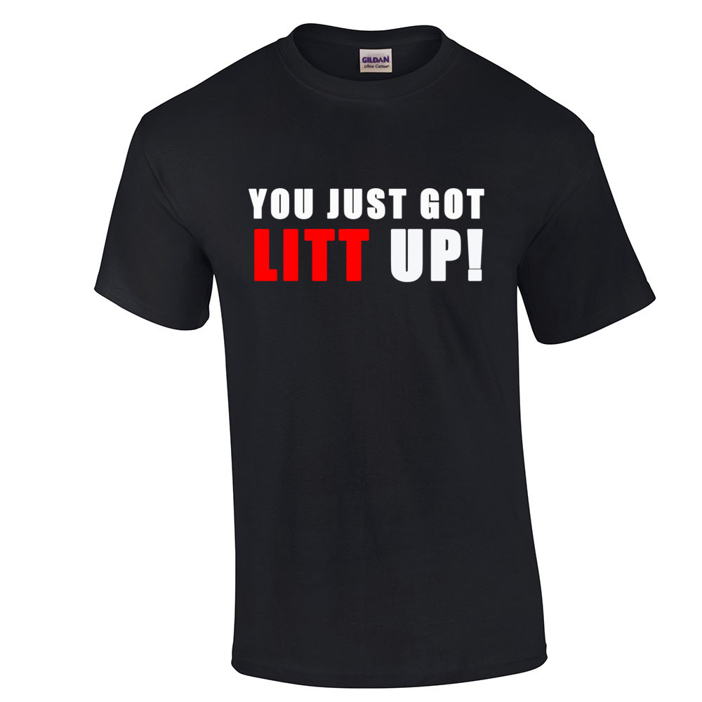 Louis Litt You Just Got Litt Up T Shirt Suits - Fat Duck Tees