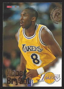 BASKETBALL 1996-97 HOOPS 281 KOBE BRYANT ROOKIE CARD LOS ANGELES LAKERS GUARD/FORWARD NM-MT HOT CARD