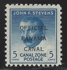 czo9c. Canal Zone Official stamp O9 Unused NH Fresh & Very Fine. Select Example!