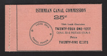 cz032m3. Canal Zone Booklet Pane 32c Complete Unexploded Booklet Unused Fresh  and Very Fine. Rare and Desirable Intact Booklet of 4 Handmade Panes.