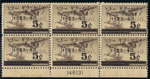 pin11e3. Philippines Japanese Occupation stamp N11 Plate Block Unused Never Hinged F-VF. Elusive Plate!