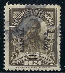 cz065a5. Canal Zone 65 Used VF-XF Jumbo. Exceptional Used Example!