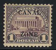 cz095c3. Canal Zone 95 Unused, Never Hinged, Fresh and Very Fine. Scarce Thus!