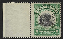 cz052d3. Canal Zone 52a Inverted Overprint Unused Never Hinged Very Fine. Choice Example of Desirable Error!