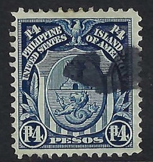 pi253c7. Philippines stamp 253 Used Very Fine. Attractive Used Example!