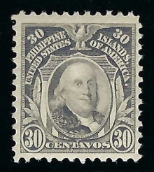 pi289Cc3. Philippines stamp 289C Unused, Original Gum, Fresh and Very Fine. Excellent Example of this Difficult Stamp!