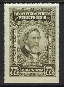 prre49c3. Puerto Rico Revenue stamp RE49 Unused NGAI Fresh and VF+. Handsome with Large Margins!