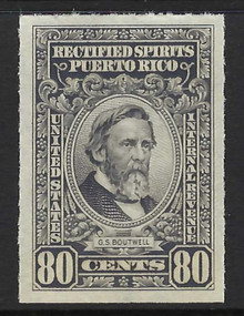 prre50c3. Puerto Rico Revenue stamp RE50 Unused NGAI Fresh and VF-XF. Crisp and Choice!