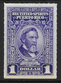 prre51c3. Puerto Rico Revenue stamp RE51 Unused NGAI Fresh and VF-XF. Exceptional High Value!