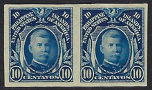 pi344e5. Philippines stamps 344a pair Unused LH VF-XF. Scarce and Desirable 1925 issue!