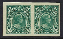 pi348e5. Philippines stamps 348a pair Unused LH VF-XF. Scarce and Desirable 1925 issue!