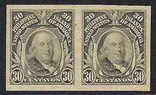 pi349e5. Philippines stamps 349a pair Unused OG VF-XF. Scarce and Desirable 1925 issue!