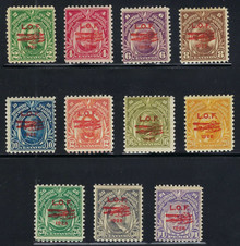 pic18c3. Philippines C18-C28 Unused LH Fresh and Fine. Handsome and Difficult Complete Set!
