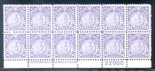 pi284e3. Philippines 284 bottom Imprint & Plate # block of 12. Unused, Never Hinged, VF-XF. Choice block!