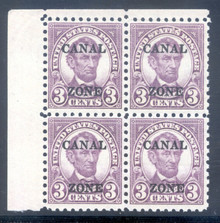 cz098e3. Canal Zone 98, Corner block of 4, Unused, NH, P.O. Fresh & Very Fine. Attractive block!