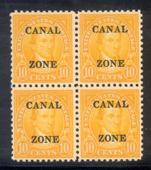 cz087j. Canal Zone 87, Block of 4, Unused, NH, Fresh & Very Fine. Choice Multiple!