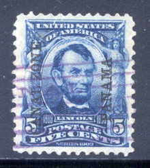 cz006b3. Canal Zone 6 Used VF-XF. Outstanding used example!