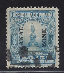 cz064b3. Canal Zone 64 Used VF-XF. Excellent Used example!