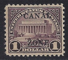 cz095d3. Canal Zone 95 Unused, OG, VF-XF. Well Centered & Attractive!