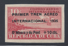 cbC017c3. Cuba Republic Airmail C17 unused NH Fresh & Extremely Fine. Choice Example!