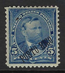 pr212c3. Puerto Rico 212 Unused LH Fresh & VF-XF. Outstanding Stamp!