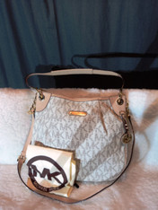 Michael Kors Purse/Handbag, vanilla/beige,Large